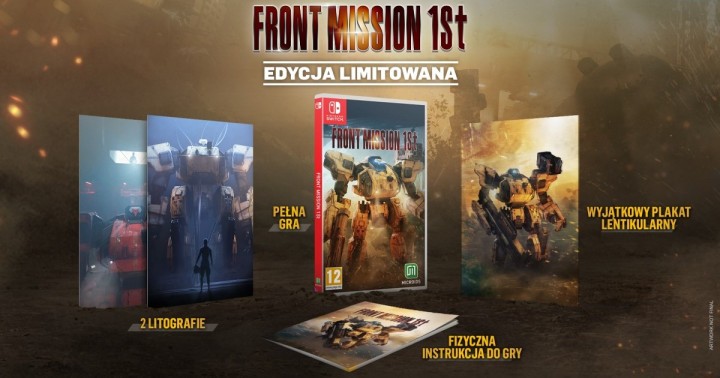 Promocja na Front Mission 1st Remake - Limited Edition