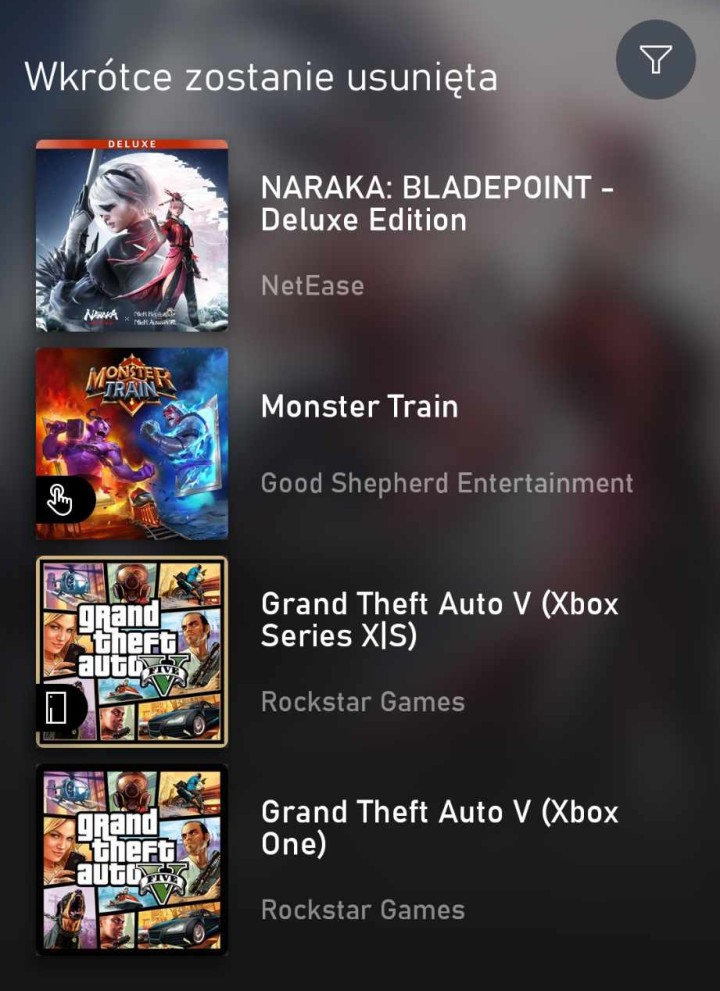 Grand Theft Auto V żegna się z Xbox Game Pass! Kolejne gry opuszczają abonament XGP