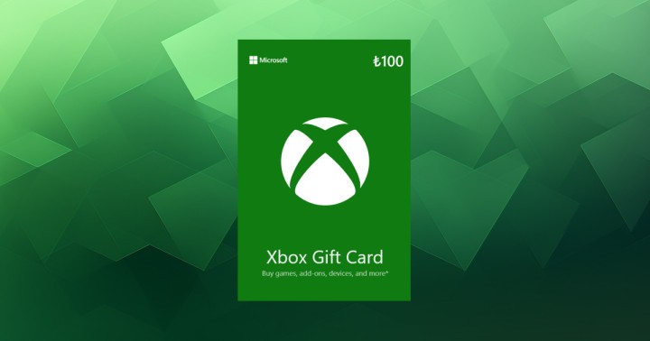 Promocja na kartę podarunkową 100 TRY do Xbox Store