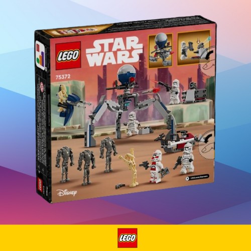 LEGO zestaw bitewny z droidami bojowym