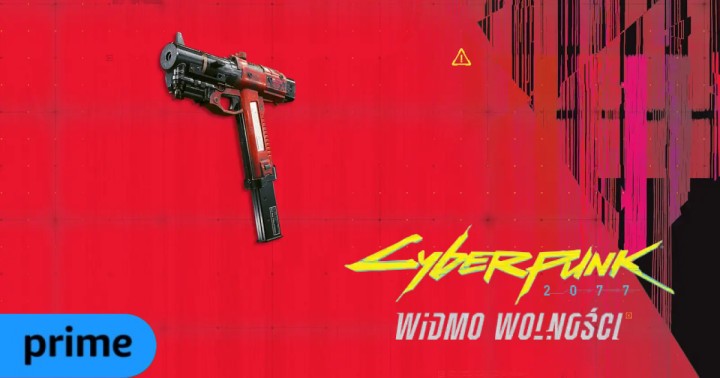 Pistolet Catahoula do Cyberpunk 2077 Widmo Wolności za darmo dla abonentów Prime Gaming