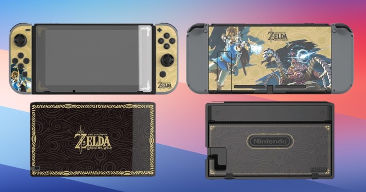 Ulepsz swojego Switcha za 8,99 zł! Folia PDP + naklejki (The Legend of Zelda) w Media Expert