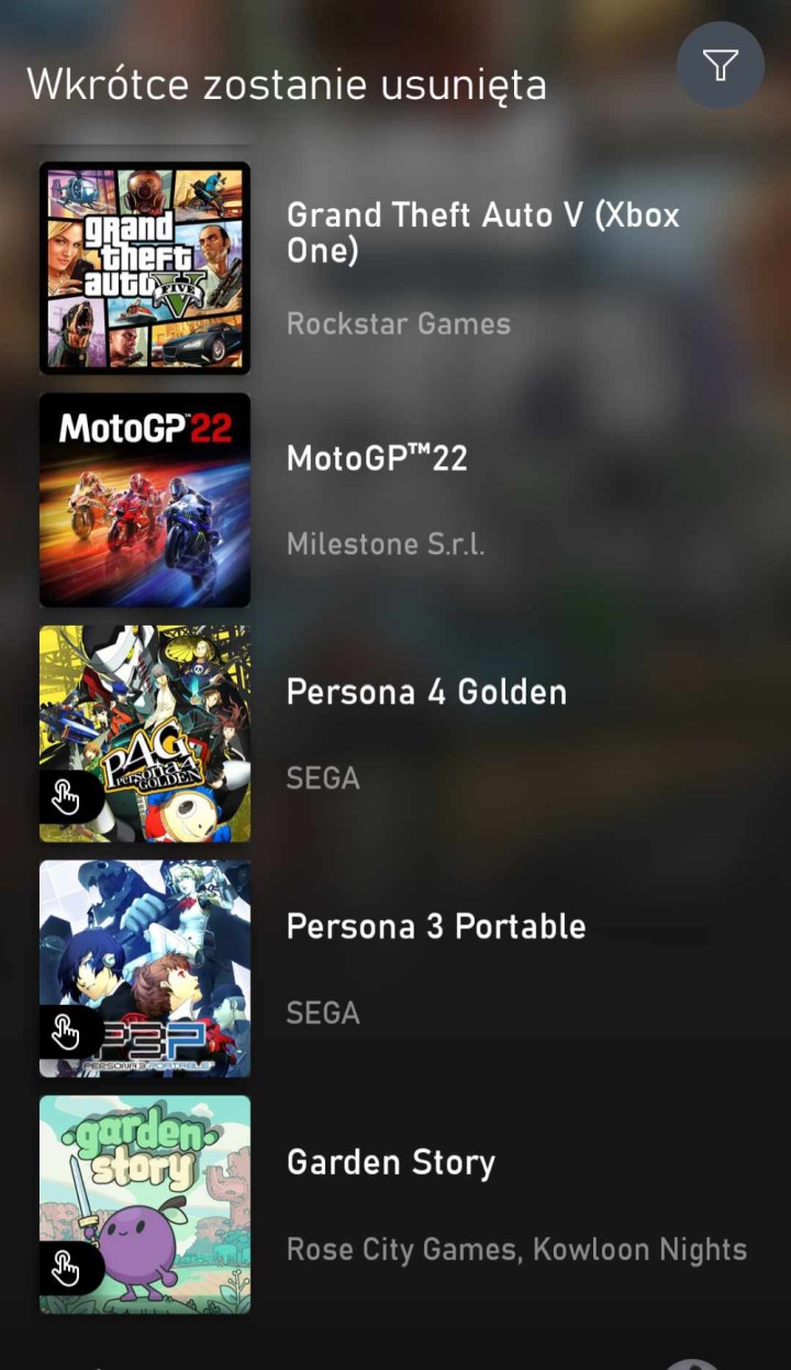 Grand Theft Auto V i dwie gry z serii Persona opuszczają abonament Xbox Game Pass