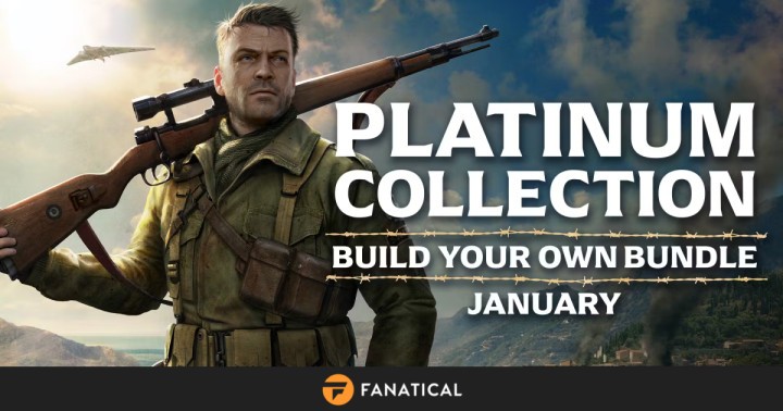 Zestaw Platinum Collection BYOB Styczeń 2024 w Fanatical. Trzy gry Steam dostępne za 43 zł