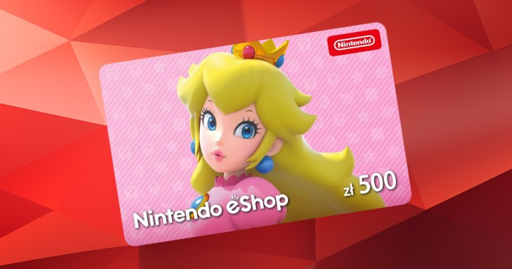 Promocja na kartę podarunkową 500 PLN w Nintendo eShop