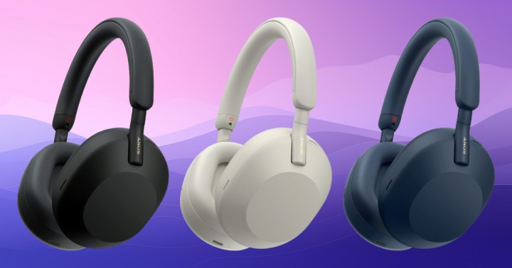 Bezprzewodowe słuchawki Sony WH-1000XM5 z ANC