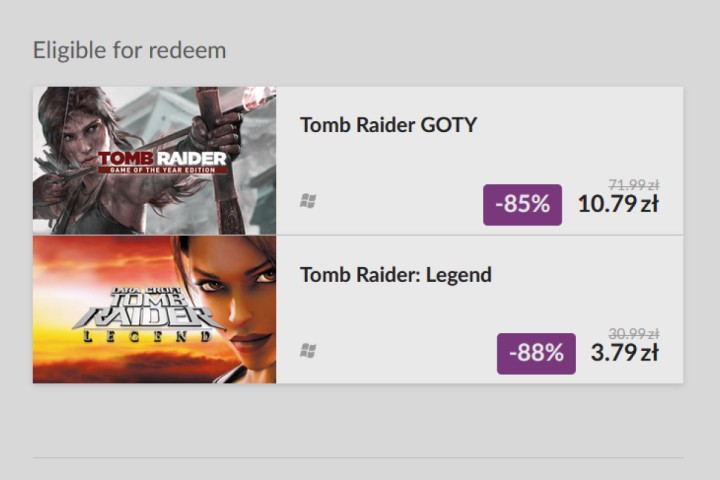 Gier z serii Tomb Raider nigdy za wiele! Promocja dla subskrybentów newslettera sklepu GOG.com
