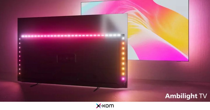 Promocja na telewizory Philips z Ambilight w x-kom. Aż 50 zł rabatu za każde wydane 500 zł!