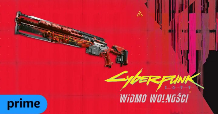 Karabin snajperski Foxhound do Cyberpunk 2077 Widmo Wolności za darmo w Prime Gaming