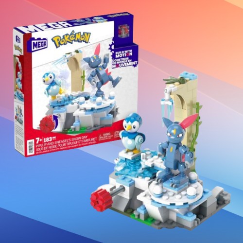 Mega promocja na klocki MEGA Pokémon w Amazon PL. Wszystkie ewolucje Eevee za 189 zł!