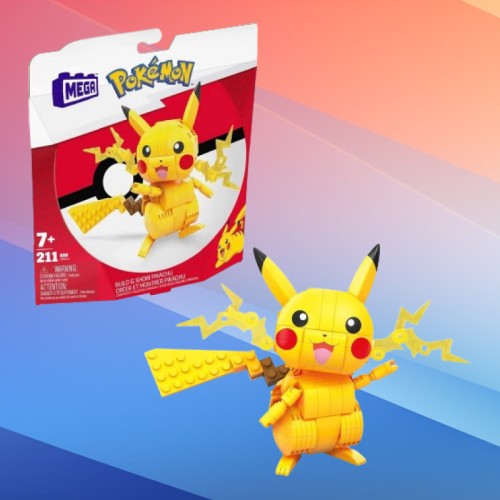 Mega promocja na klocki MEGA Pokémon w Amazon PL. Wszystkie ewolucje Eevee za 189 zł!