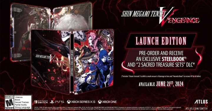 Preorder Shin Megami Tensei V Vengeance na konsole + steelbook za 310 zł w sklepie Amazon