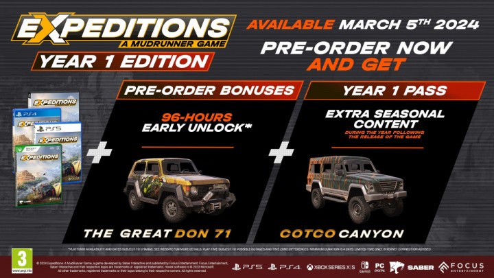 Przegląd ofert na Expeditions A MudRunner Game