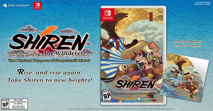 Promocja na Shiren the Wanderer The Mystery Dungeon of Serpentcoil Island