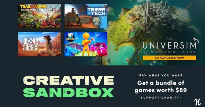 Uwolnij swoją kreatywność z Humble Bundle! Zestaw 7 gier na Steam już za 79 zł