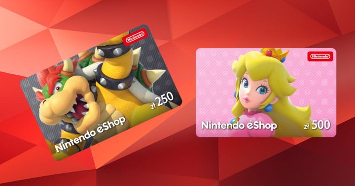 Promocje na doładowania Nintendo eShop