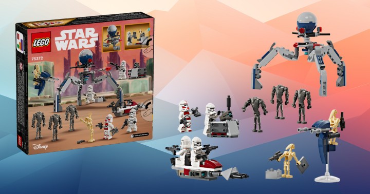 Promocja na LEGO Star Wars Zestaw bitewny z żołnierzem armii klonów i droidem bojowym