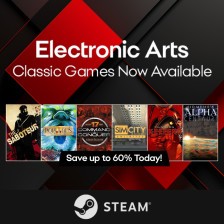 Klasyczne gry EA debiutują na Steam. Promocja na aż 15 tytułów na PC (do 60% taniej)!