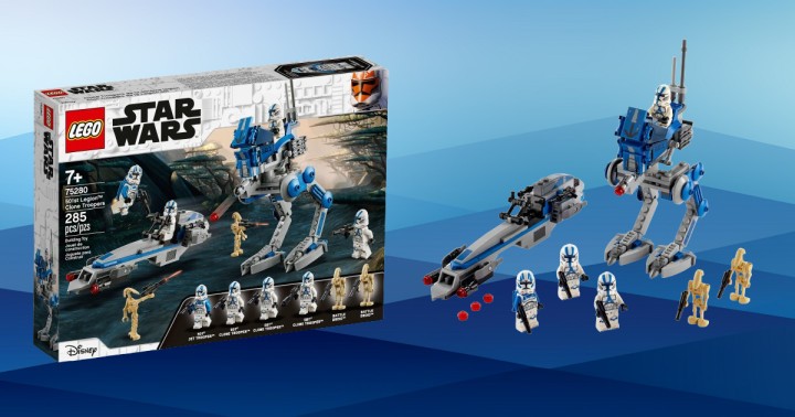 Promocja na LEGO Zolnierze klony z 501 legionu
