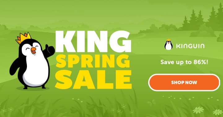 Najlepsze promocje KING Spring Sale. Tanie gry oraz doładowania w Kinguinie