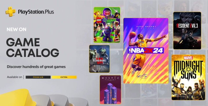 Oferta PlayStation Plus Extra i Premium na marzec 2024
