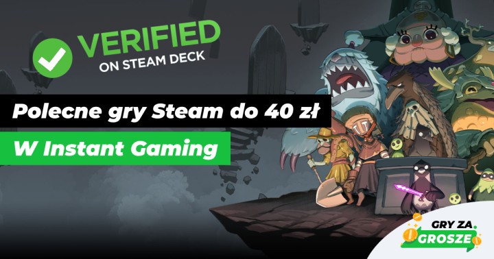 Polecane gry Steam Deck Verified. Najlepsze oferty do 40 zł w sklepie Instant Gaming