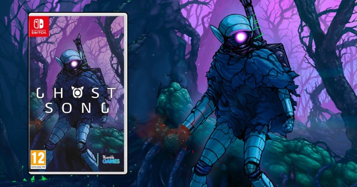 Pudełkowe wydanie Ghost Song na Nintendo Switcha