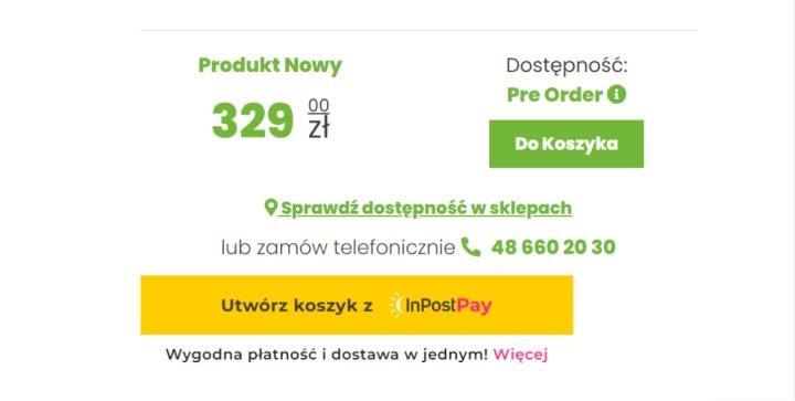Rabat 20 zł w Gamefinity przy płatności InPostPay. Promocją objęto gry Nintendo Switch, PlayStation 5 oraz Xbox Series