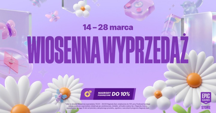 Wiosenna Wyprzedaż 2024 w Epic Games Store