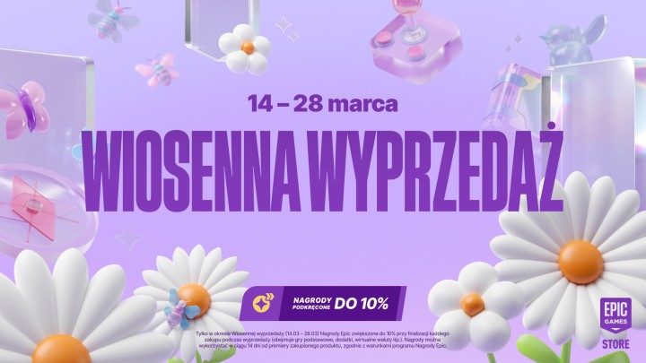 Wiosenna Wyprzedaż 2024 w Epic Games Store
