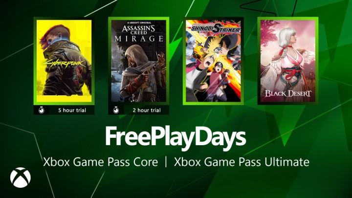 Zagraj w Assassin’s Creed Mirage i Cyberpunk 2077 za darmo! Nowa oferta Xbox Free Play Days