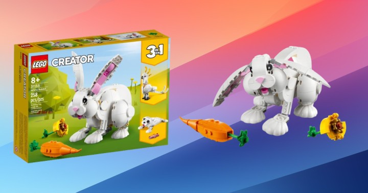 Promocja na zestaw LEGO Creator 3w1 Biały Królik_obrazek