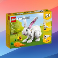 Promocja na zestaw LEGO Creator 3w1 Biały Królik_obrazek
