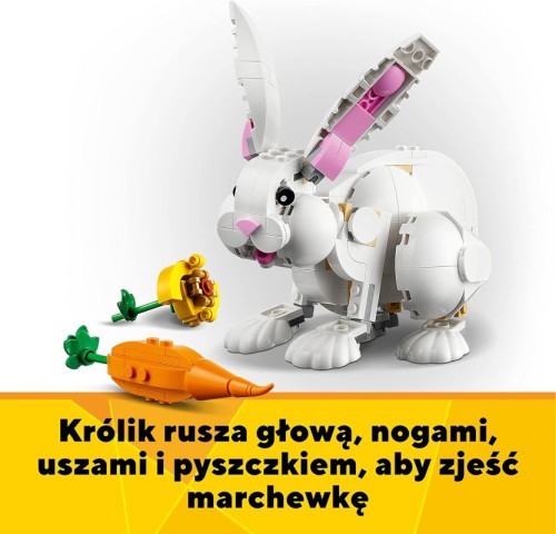 Promocja na zestaw LEGO Creator 3w1 Biały Królik_obrazek