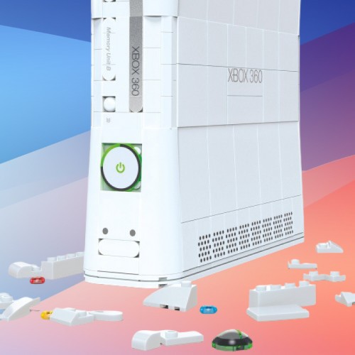 Zestaw z konsolą Xbox 360 za 599,99 zł. Replika z klocków MEGA dostępna w Media Expert