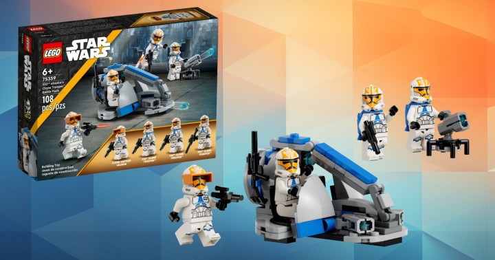 LEGO Star Wars Zestaw bitewny z oddziałem klonów Ahsoki