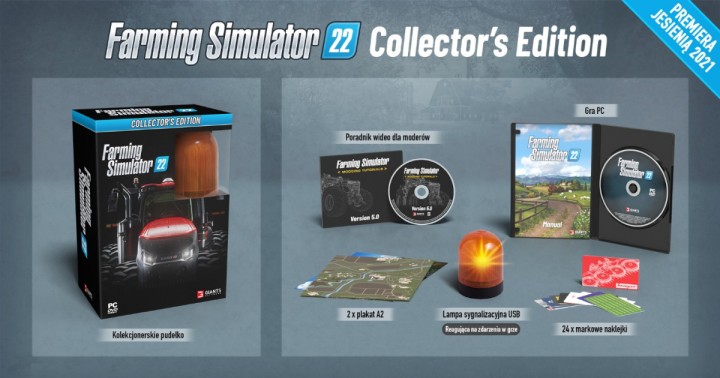Promocja na Farming Simulator 22 - Collector's Edition