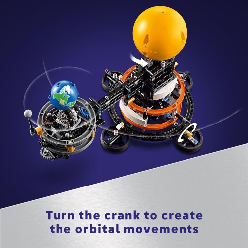 LEGO Technic - Planeta Ziemia i Księżyc na orbicie