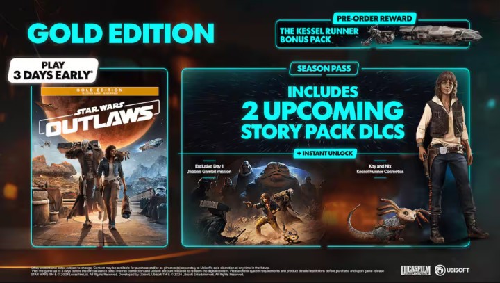Preorder Star Wars Outlaws na PlayStation 5
