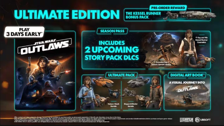 Preorder Star Wars Outlaws na PlayStation 5