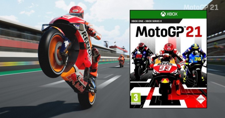 Pudełkowe MotoGP 21 na konsole Xbox One i Xbox Series X za jedyne 19 zł w Neonet