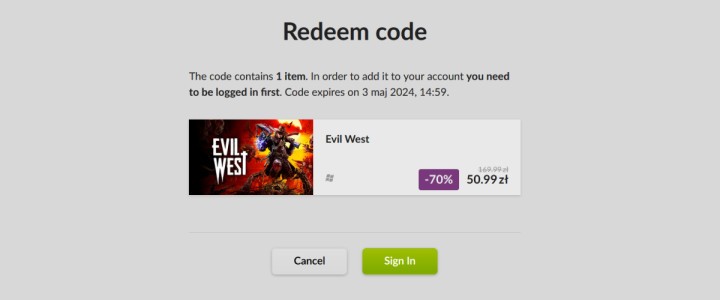 Rekordowa promocja na Evil West w GOG.com. Zniżka dla subskrybentów newslettera