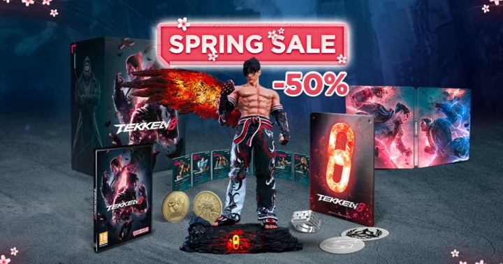 Spring Sale w sklepie Bandai Namco. Edycja kolekcjonerska Tekken 8 za 600 zł (możliwe 480 zł)!