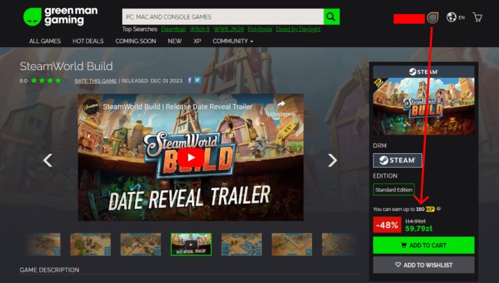 Świetna promocja na SteamWorld Build w GMG. Klucz Steam za 59 zł dla kont ze statusem Bronze