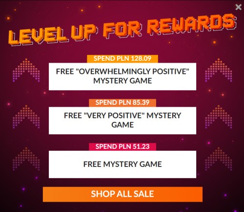 Wyprzedaż Level Up Sale w Fanatical ze zniżkami do -95%! Wydaj 12€ i odbierz grę PC za darmo