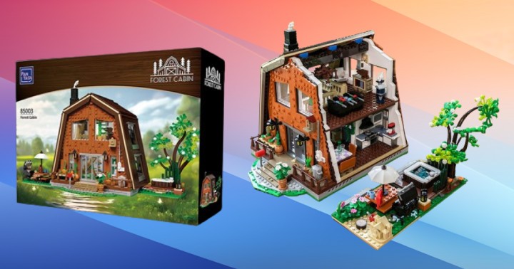 Zestaw klocków Pantasy Forest Cabin (2026 elementów) już za 187 zł w Amazon PL