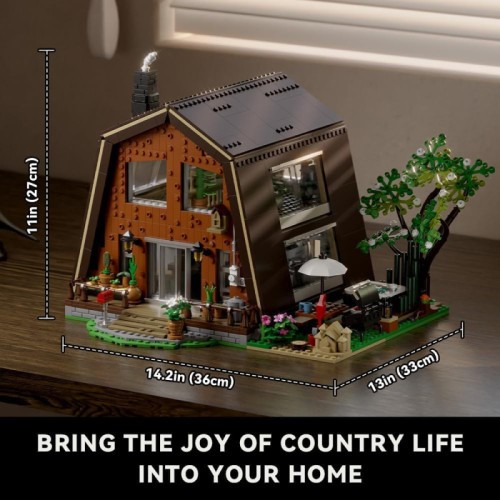 Zestaw klocków Pantasy Forest Cabin (2026 elementów) już za 187 zł w Amazon PL