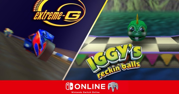 Extreme G i Iggy's Reckin' Balls w Nintendo Switch Online