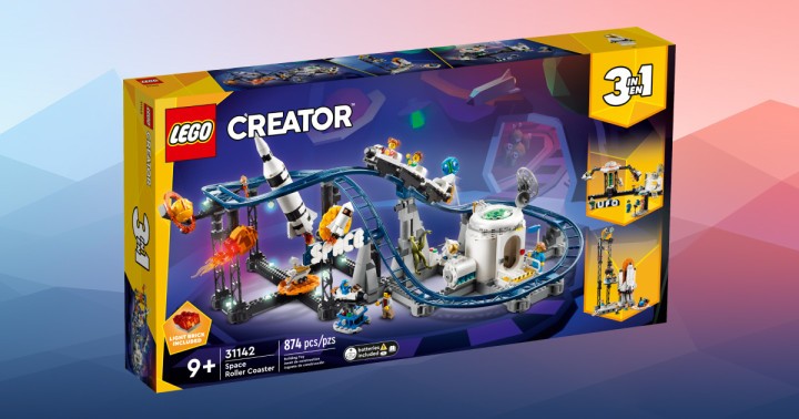 Promocja na LEGO Creator 3 w 1 Kosmiczna kolejka górska