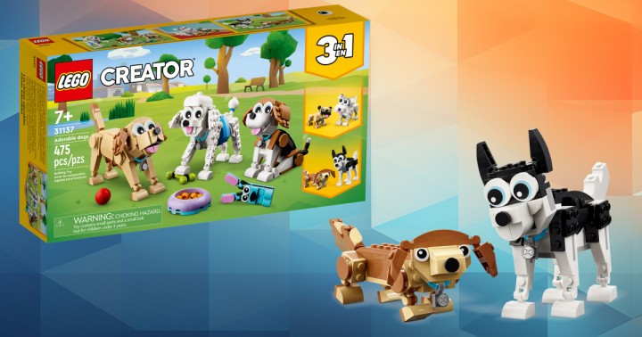 Promocja na LEGO Creator Urocze psiaki